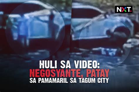 Negosyante sa Tagum City, Davao del Norte patay sa pamamaril .